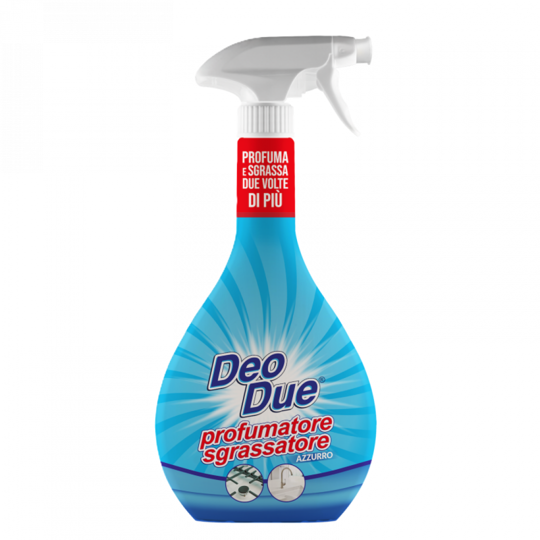 DEO DUE Azzurro - parfumovaný odmasťovač 600ml