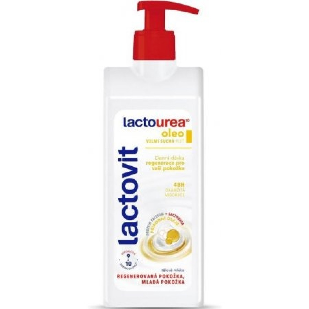 Lactovit Lactourea Oleo - telové mlieko 400ml