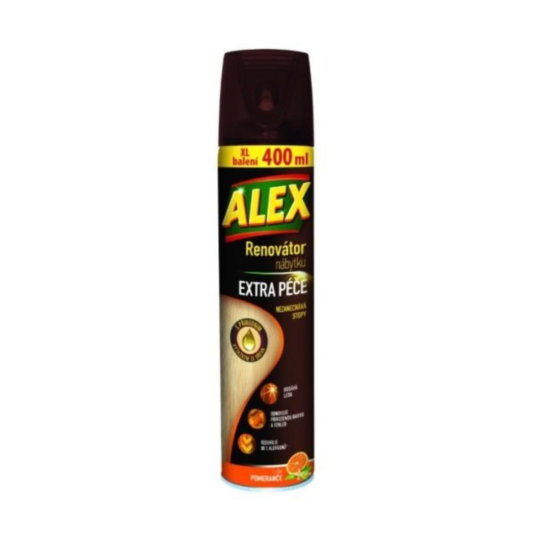 Alex Vôňa lesa - antistatický sprej na čistenie nábytku 400ml