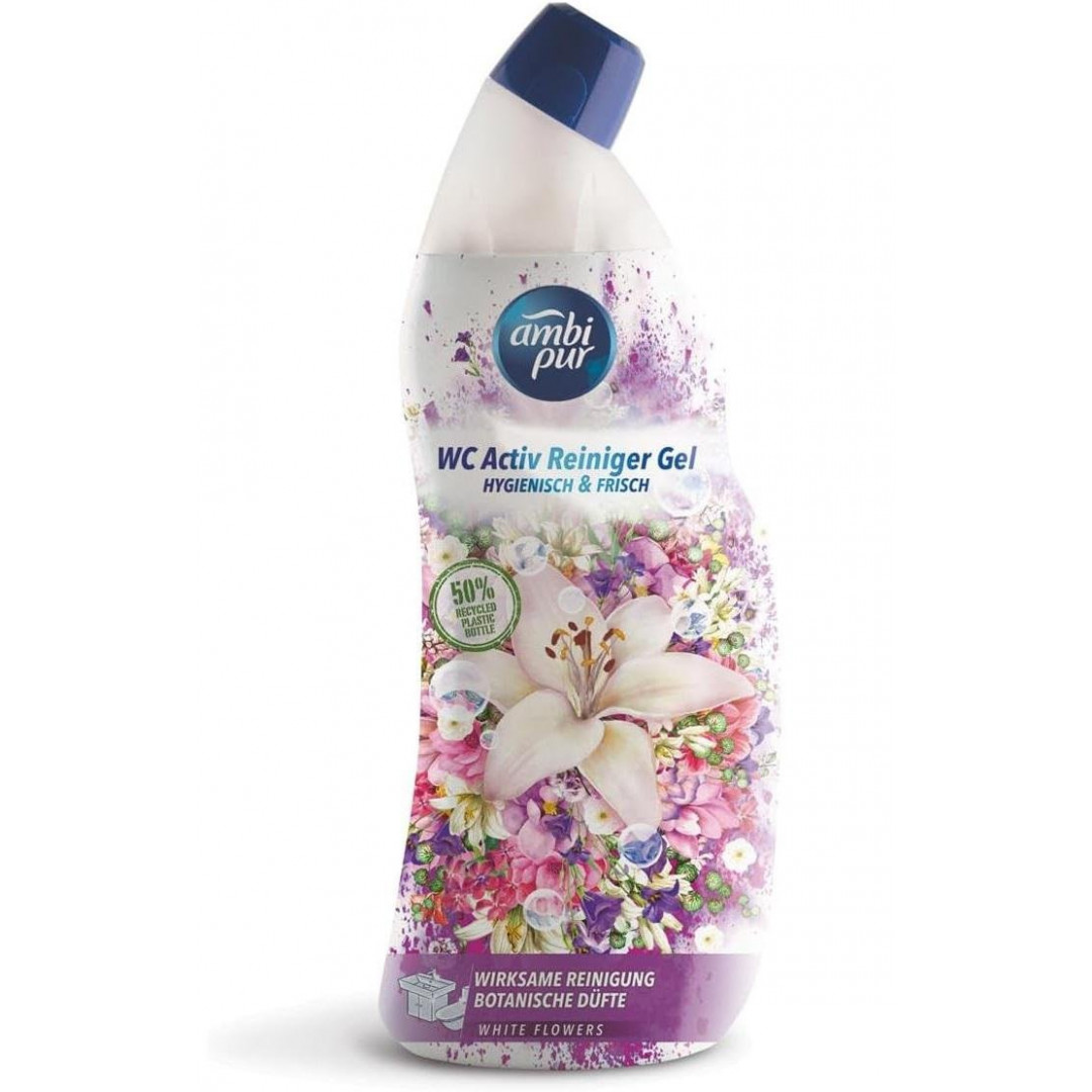 Ambi Pur White Flowers - wc gél 750ml