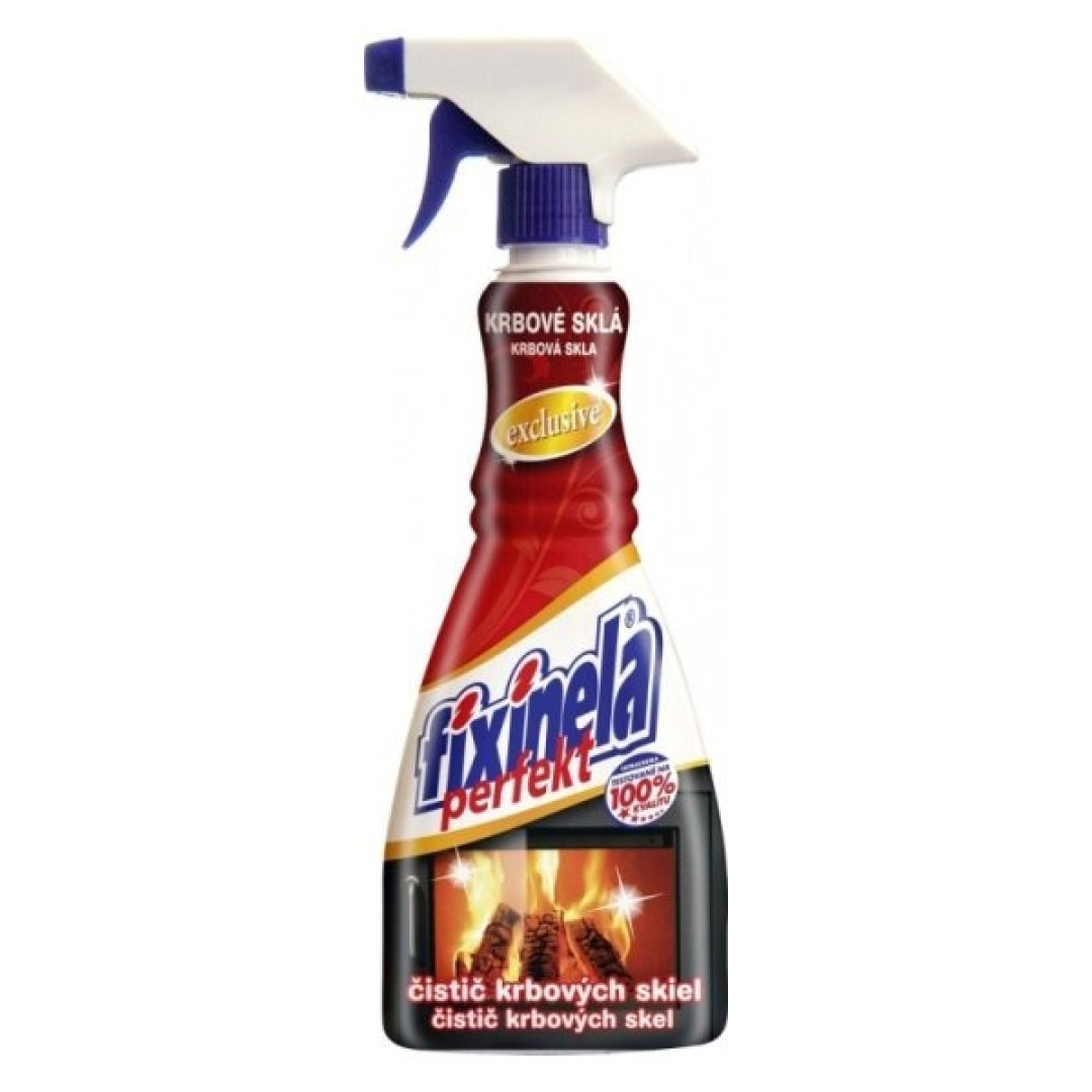 Fixinela - čistič na krbové sklá a povrchy 500ml