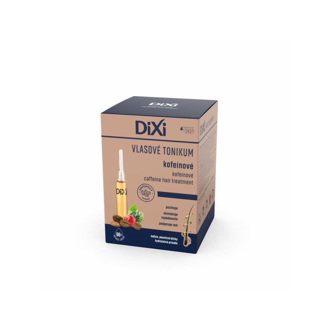 Dixi Kofeínové - vlasové tonikum v ampulkách 70ml