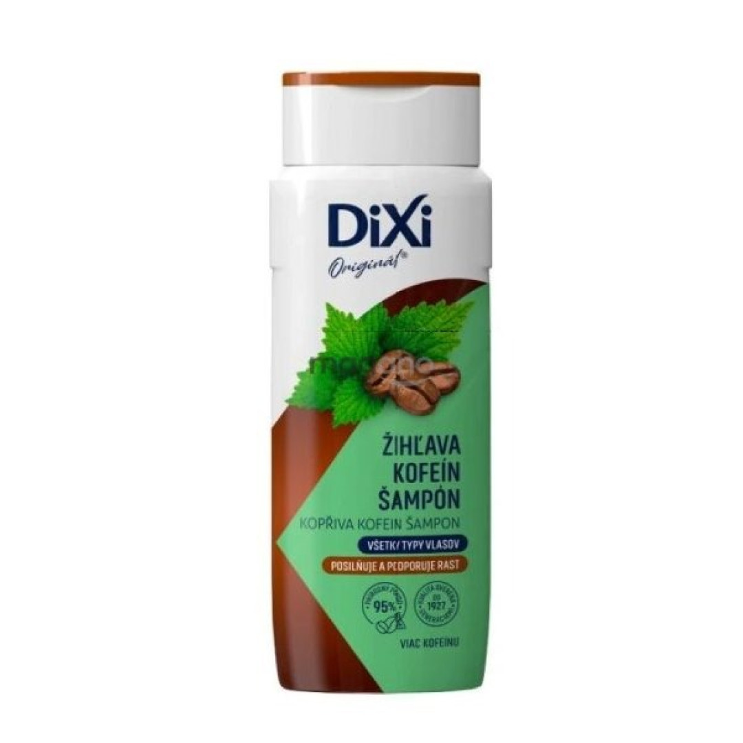Dixi Žihľava a Kofeín - šampón na vlasy 400ml
