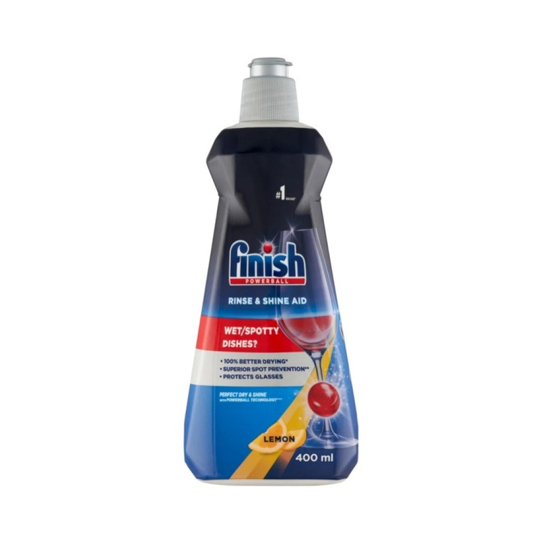Finish Rinse & Shine Aid Lemon - leštidlo do umývačky 400ml