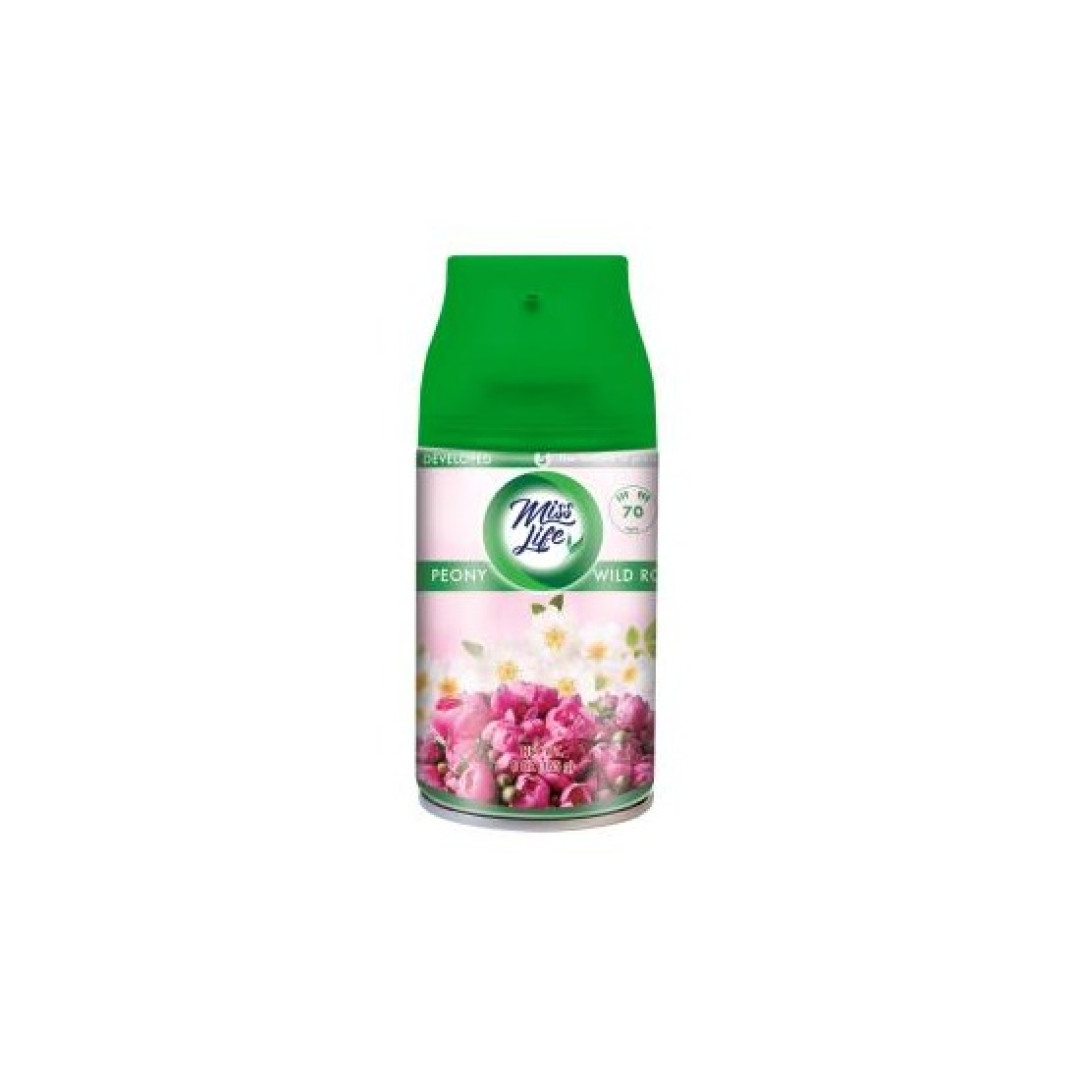Miss Life Peony & Wild Flower - náplň do osviežovača 250ml