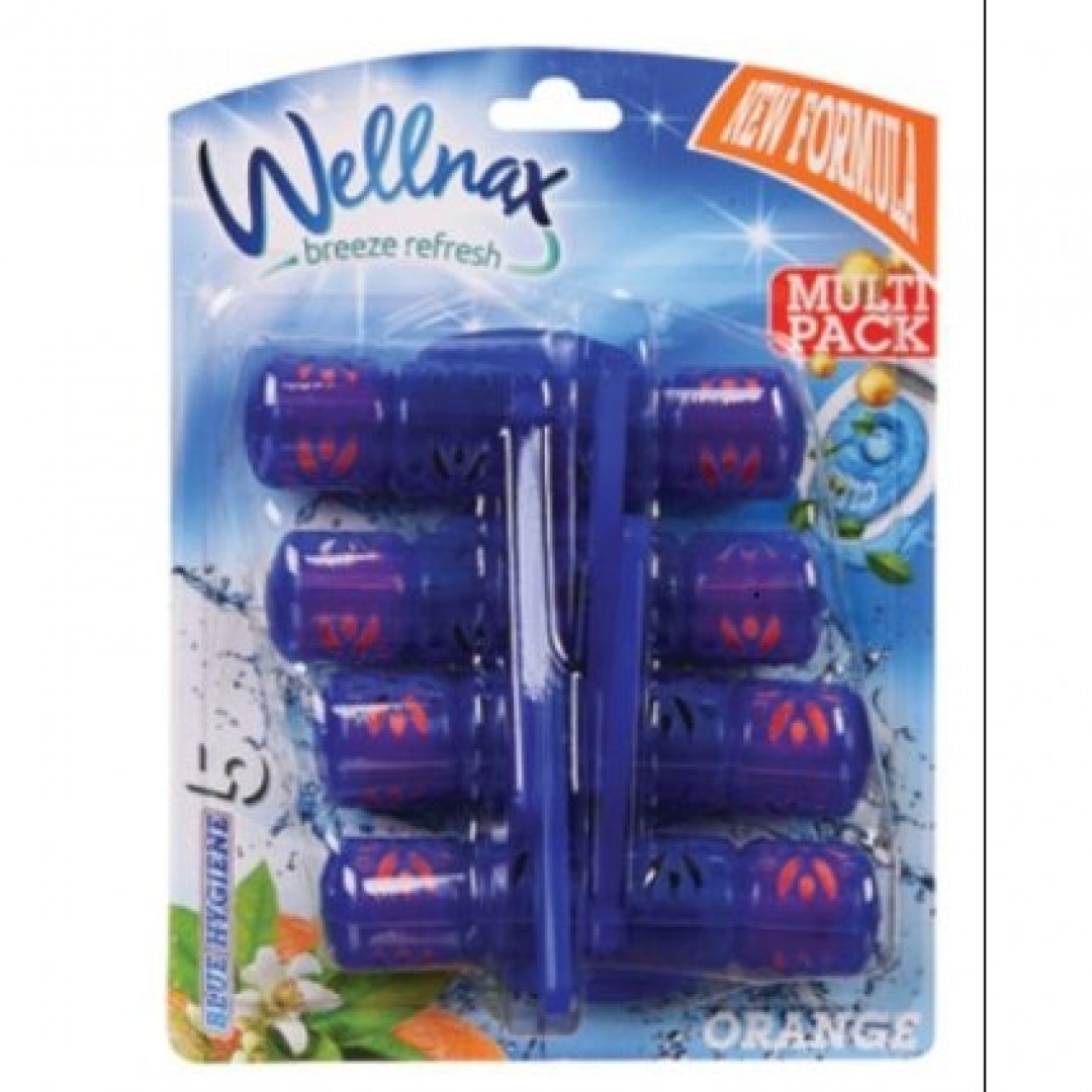 Wellnax Orange - wc blok 4x50g