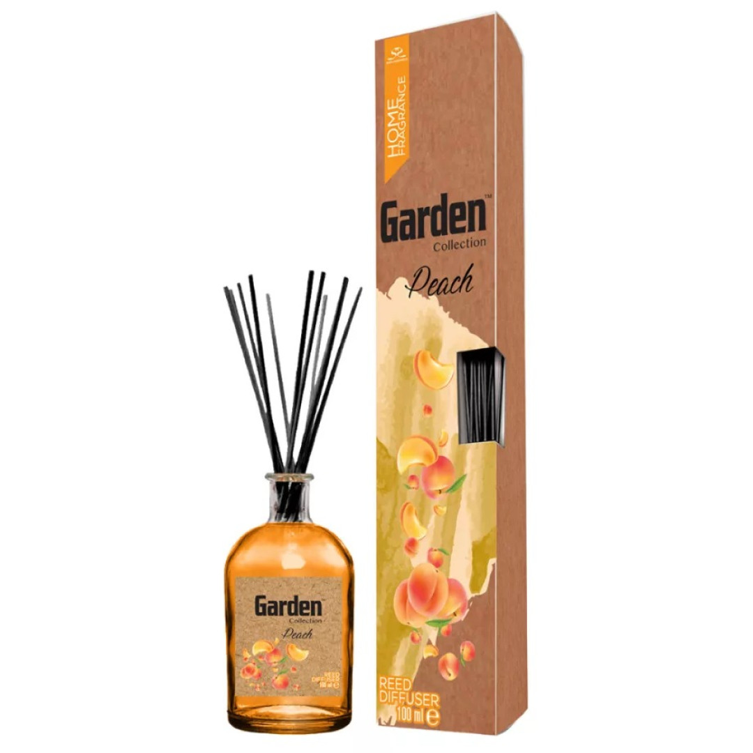 Garden Peach - vonný difuzér s tyčinkami 100ml