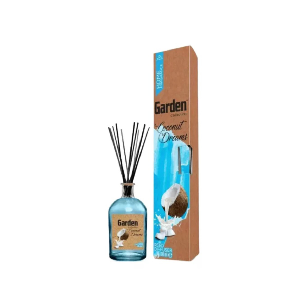 Garden Coconut Dreams - vonný difuzér s tyčinkami 100ml