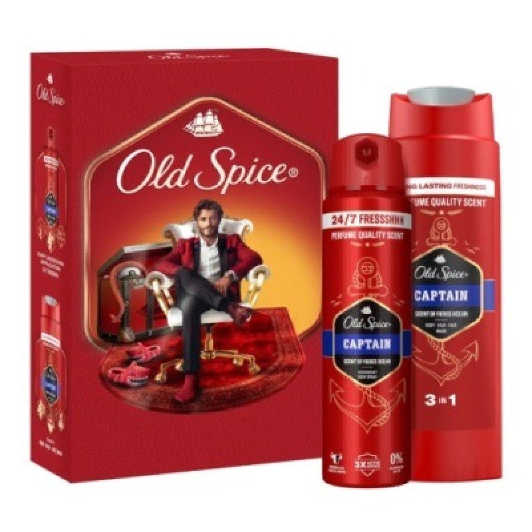 Old Spice Whitewater - darčeková sada (deo + sprchový gél)