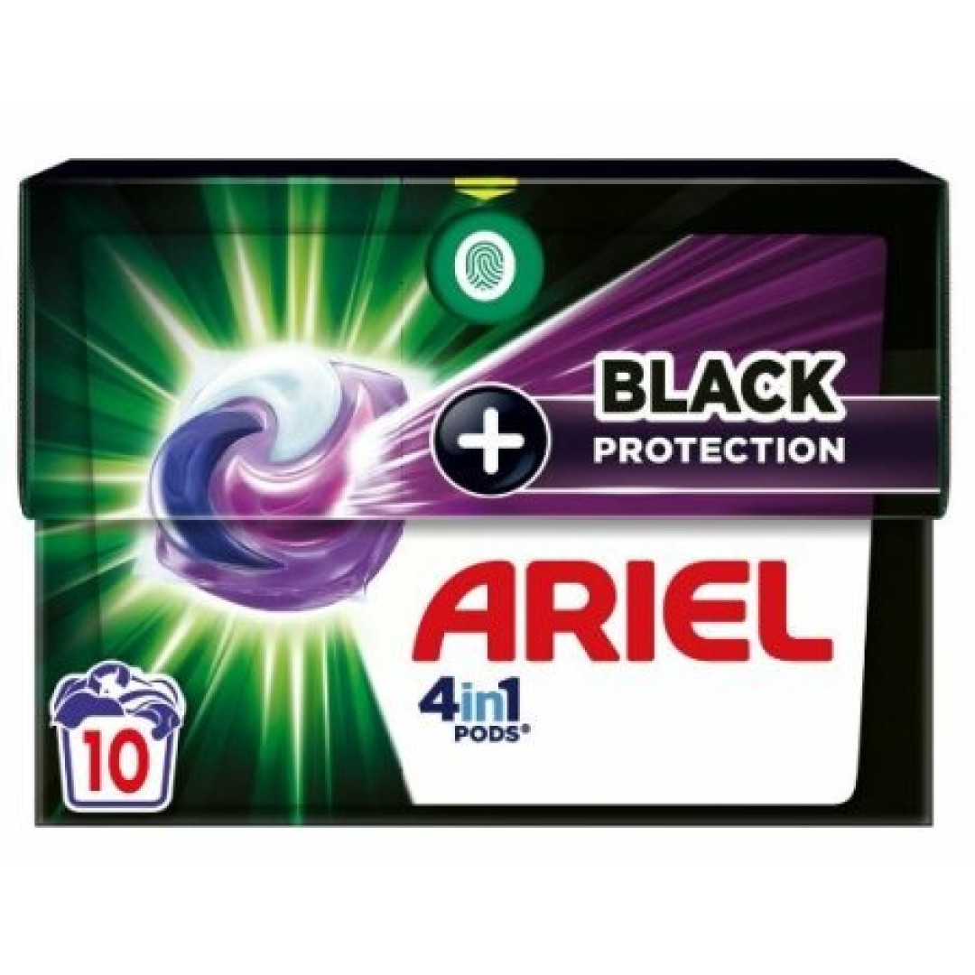 Ariel Black Protection - kapsuly na pranie čiernej a tmavej bielizne 10ks