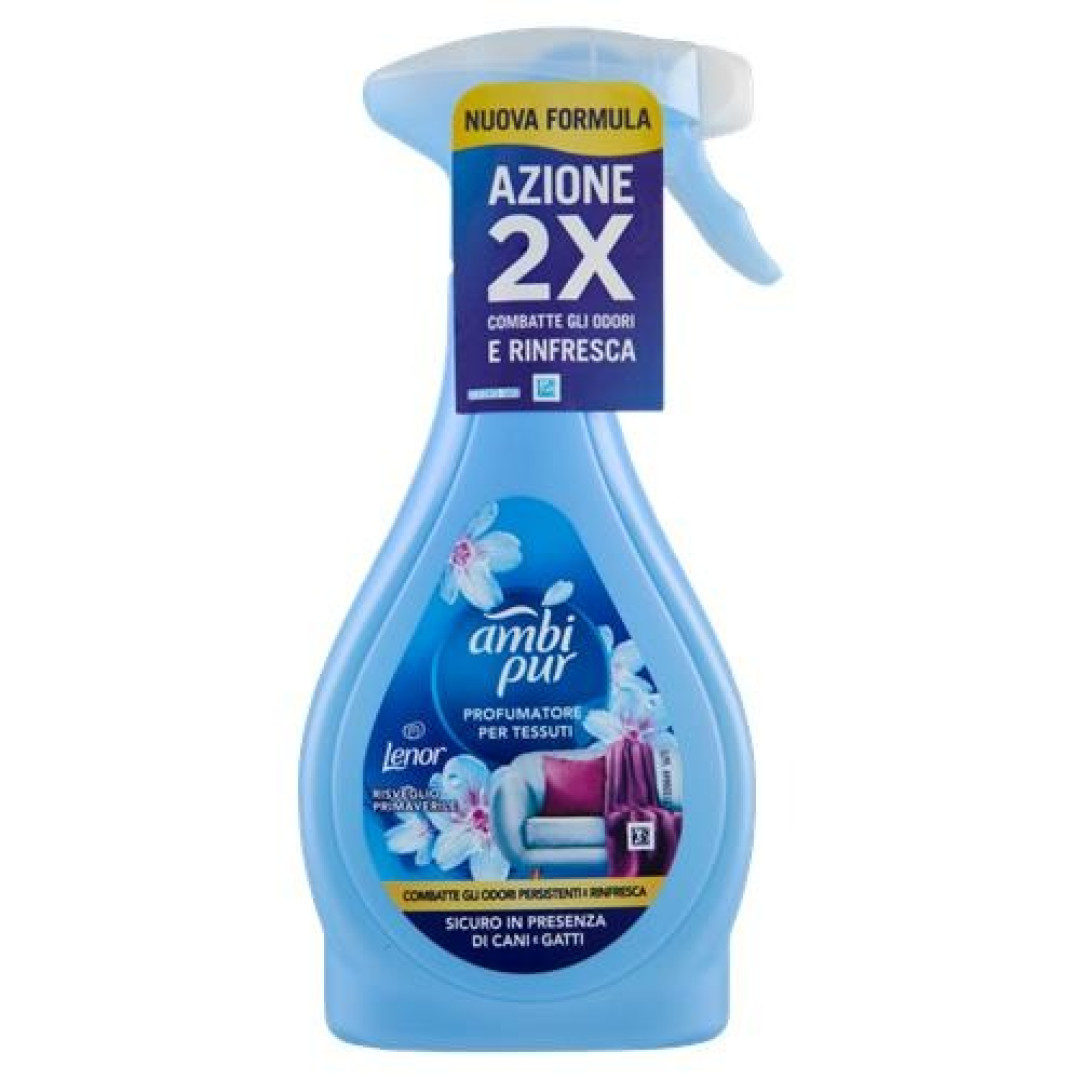 Ambi Pur Primavera - osviežovač textílií 385ml