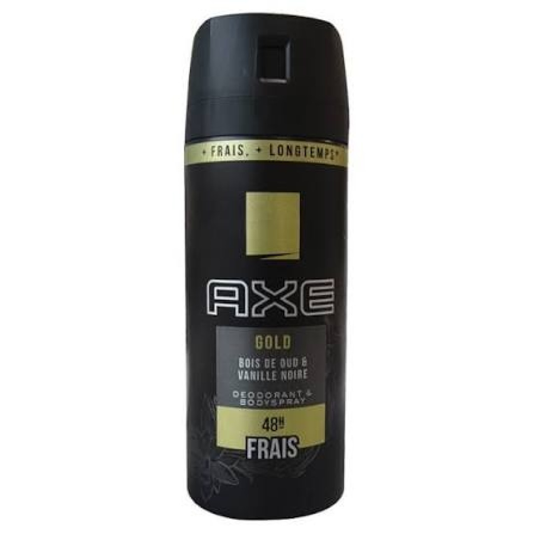 Axe Gold Oud Wood & Dark Vanilla - deodorant sprej 150ml