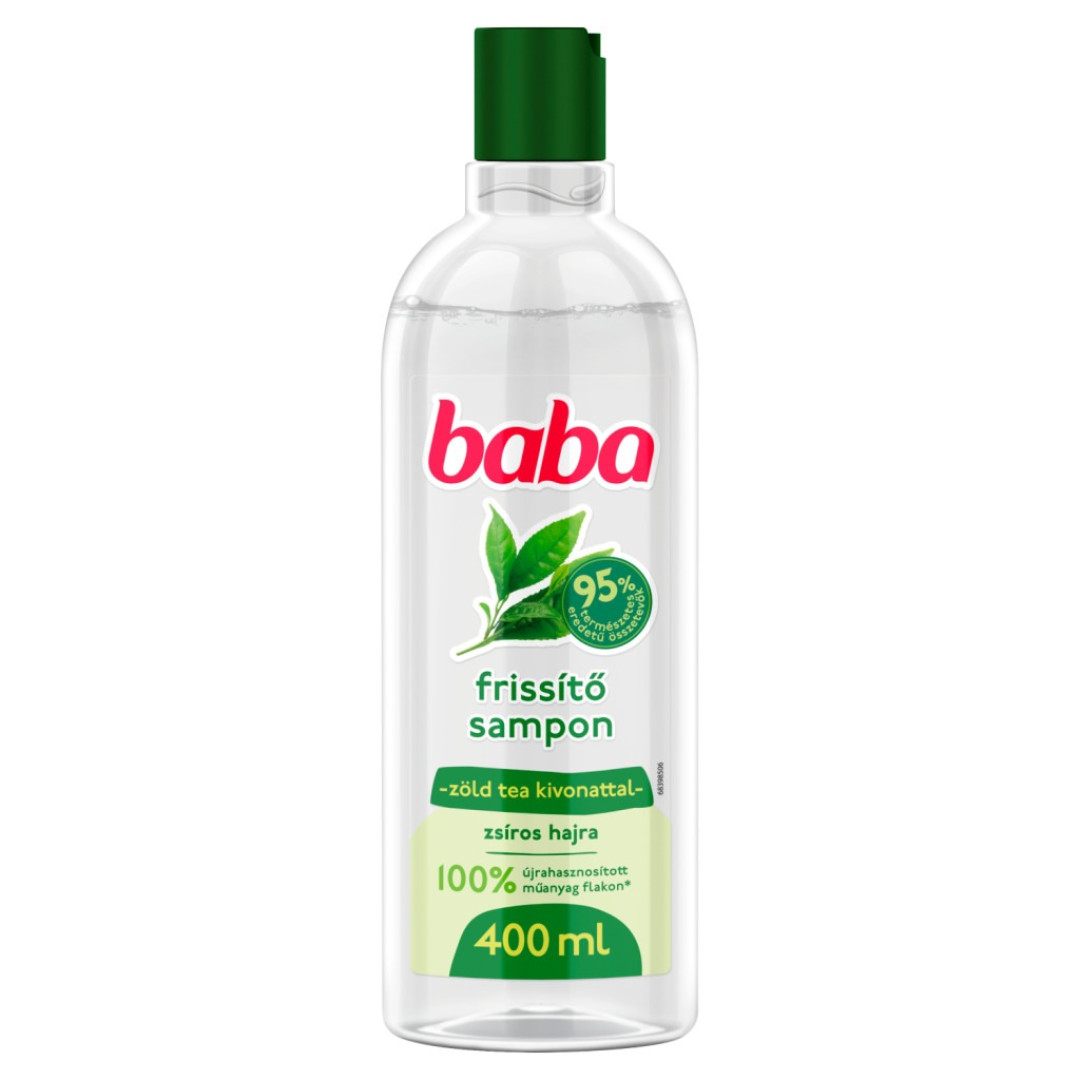 Baba Zelený čaj - šampón na mastné vlasy 400ml