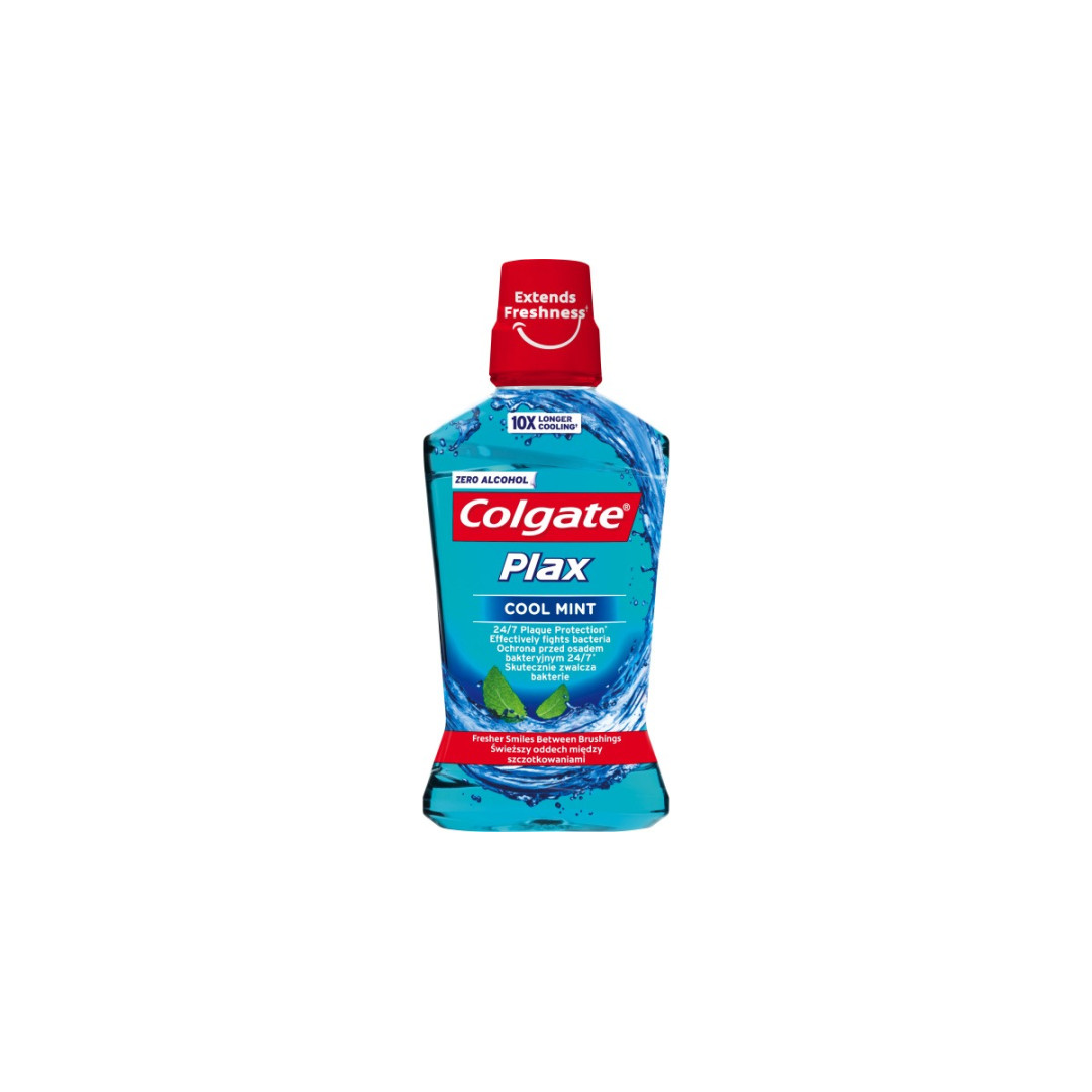 Colgate Plax Fresh & Protect Cool Mint - ústna voda 500ml