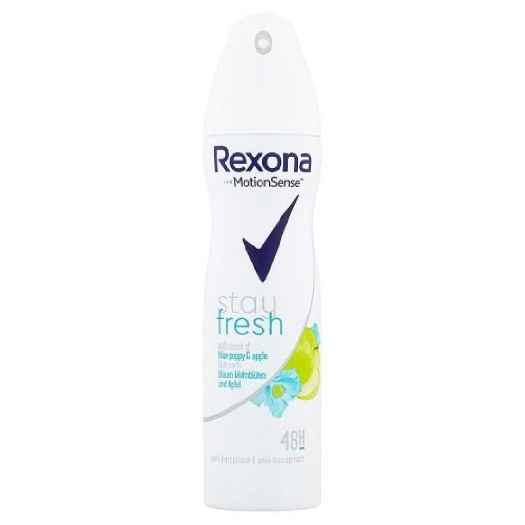 Rexona Blue Poppy & Apple - antiperspirant sprej 150ml