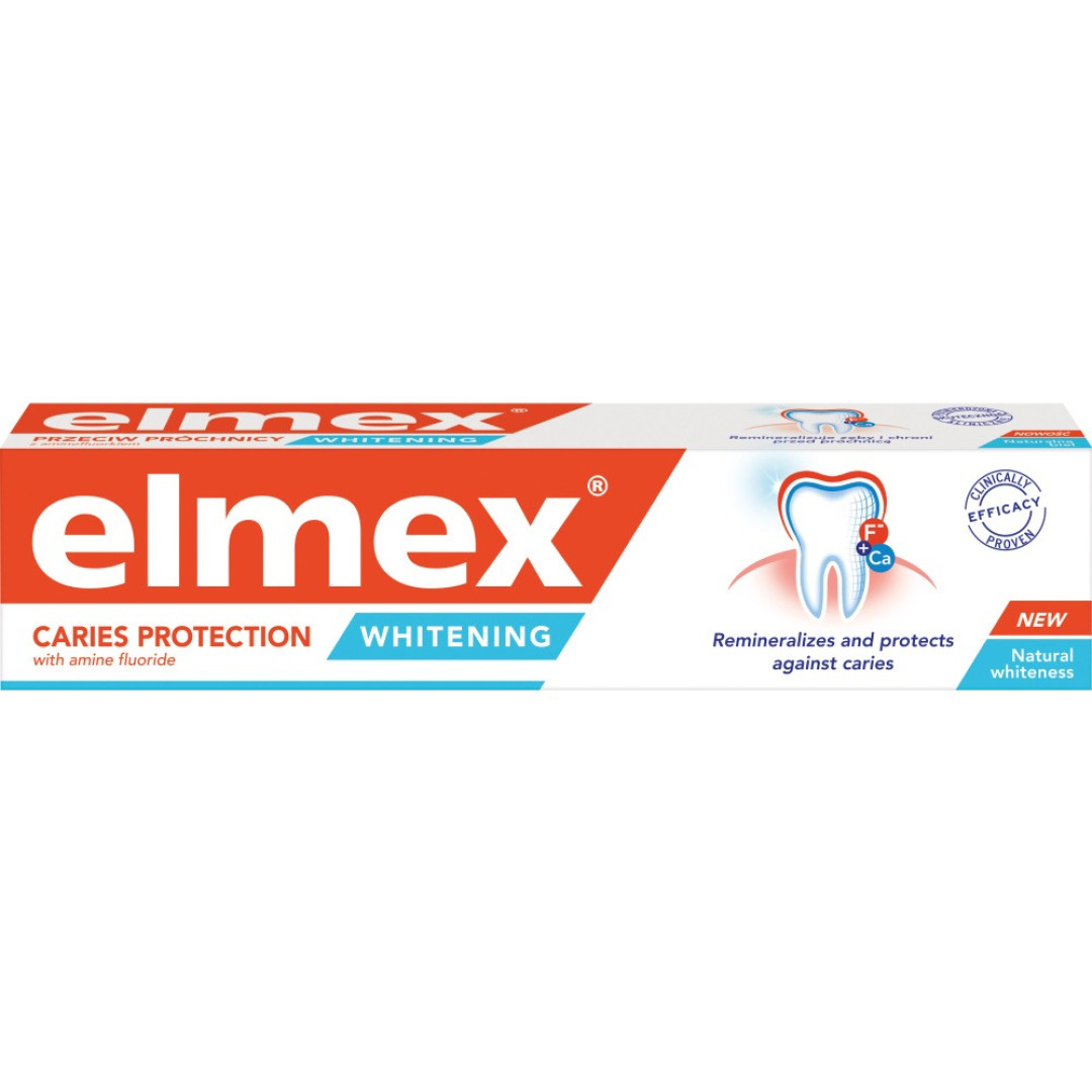 Elmex Caries Protection Gentle White - bieliaca zubná pasta 75ml