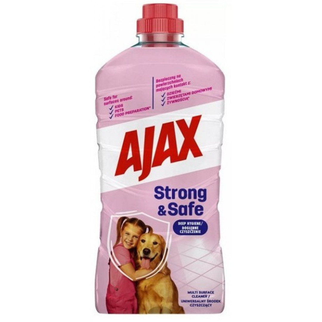 Ajax Strong & Safe - čistič na podlahy 1L