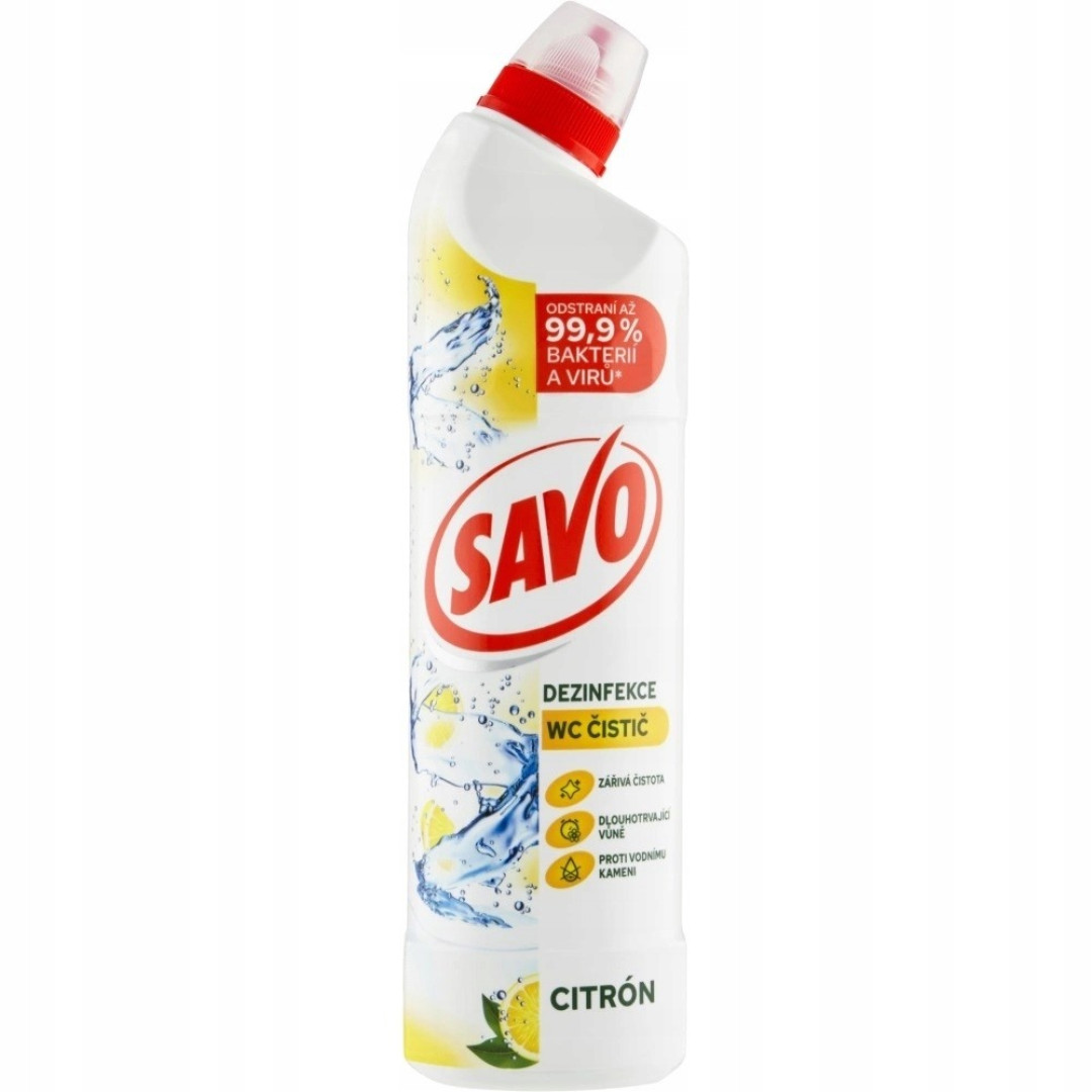Savo - dezinfekcia na WC Citrón 700ml