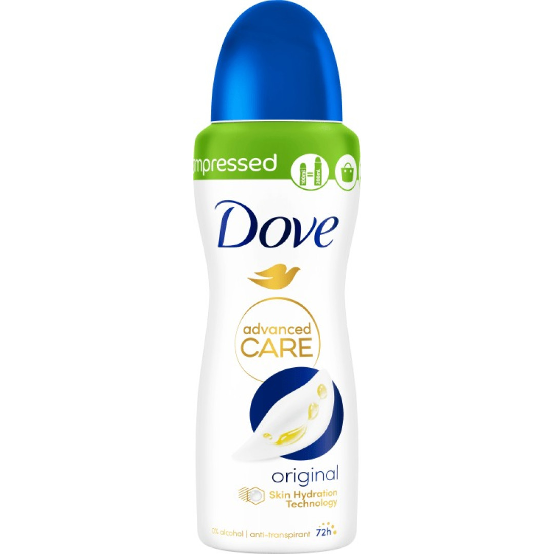 Dove Original 72h - antiperspirant sprej 100ml
