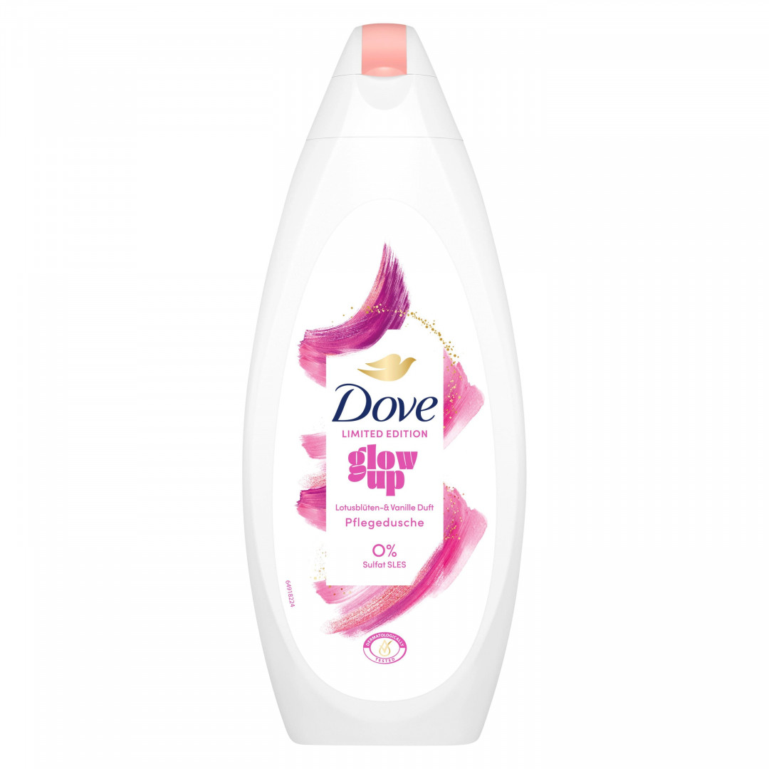 Dove Glow Up - sprchový gél 250ml