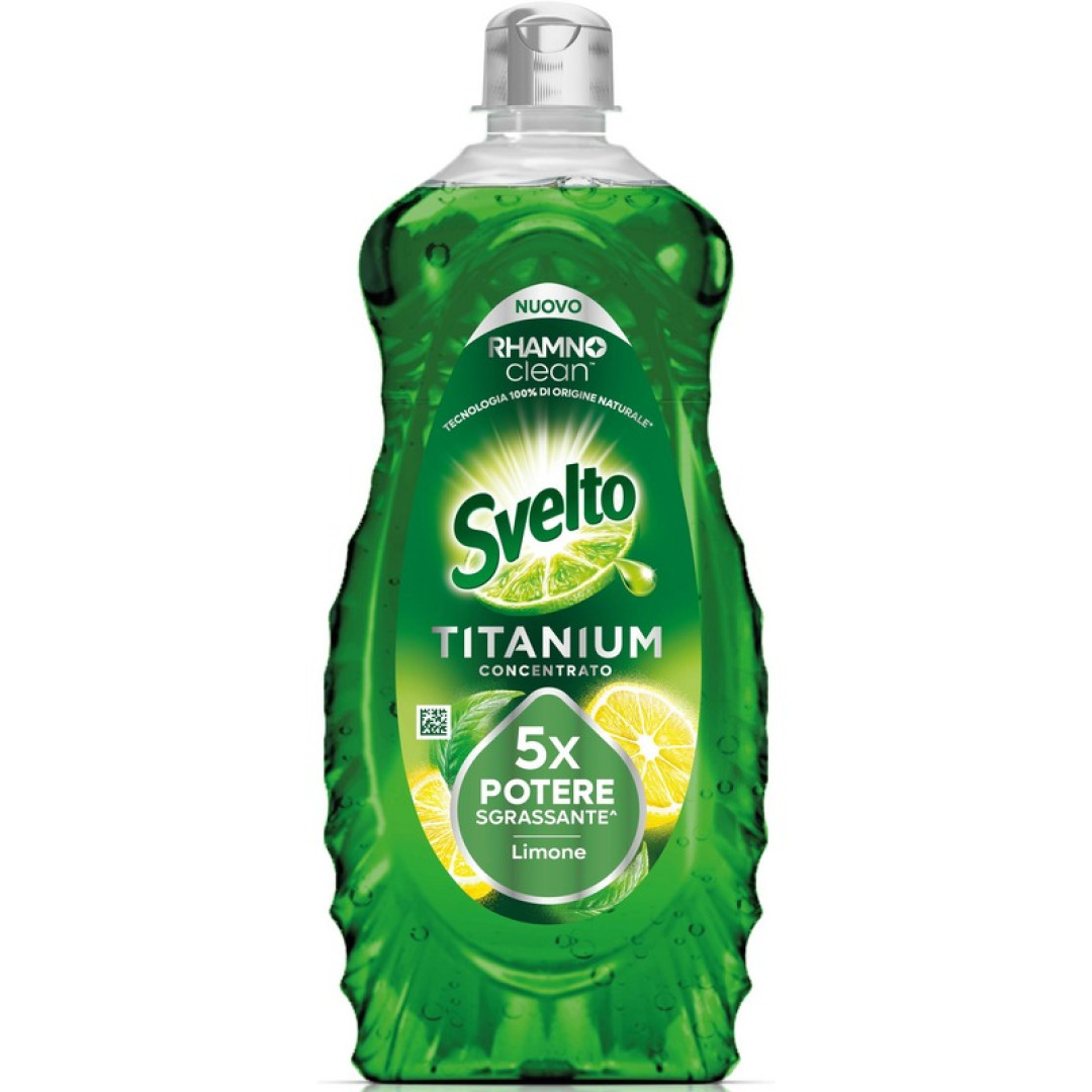 Svelto Titanium Limone - prostriedok na umývanie riadu 650ml