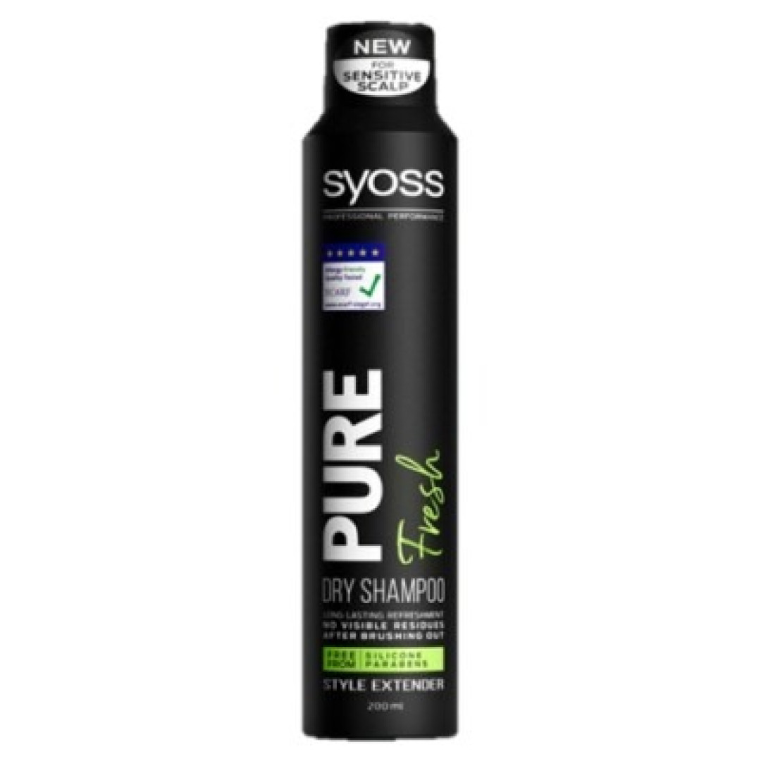 Syoss Pure Fresh - suchý šampón 200ml