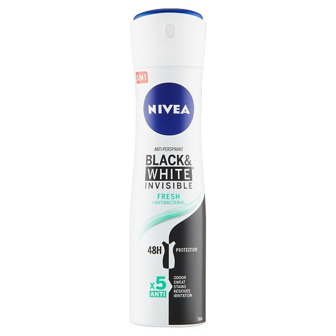 Nivea Black & White Invisible Fresh - antiperspirant 150ml