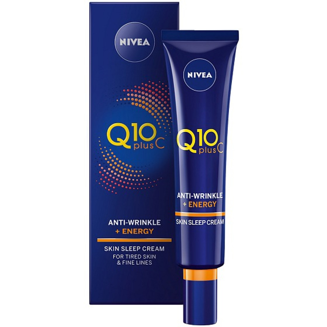Nivea Q10 Anti-Wrinkle + Vitamin C - nočný krém 40ml