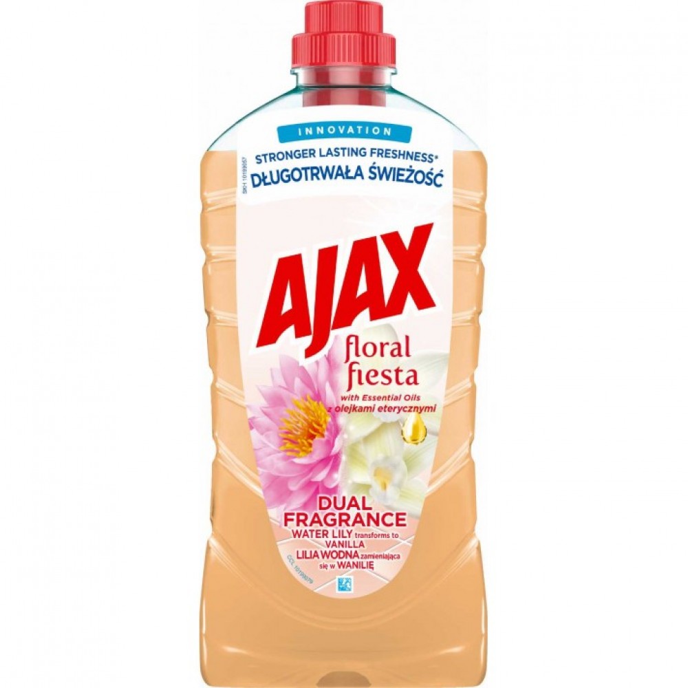 Ajax Water Lily + Vanilla - čistič na podlahy 1L