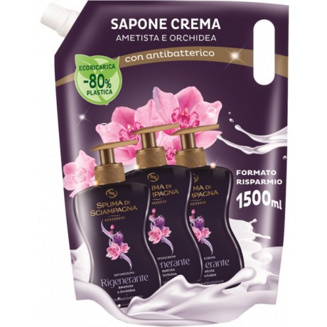 Spuma di Sciampagna Ametista e Orchidea - tekuté mydlo 1500ml
