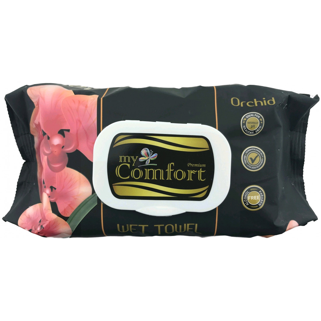 Comfort Orchid - vlhčené utierky 120ks/bal